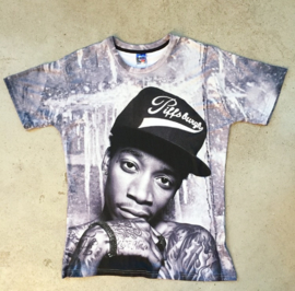 Wiz Khalifa Black&White Photoprint T-shirt
