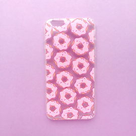 Pink Donuts Phonecase