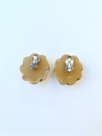 gold vintage clip on