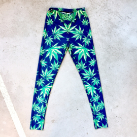 Weed Print Legging