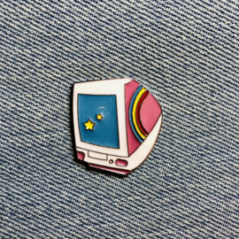 Retro Computer Pin