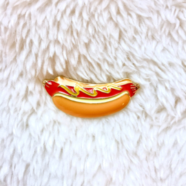 Hotdog Pin