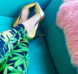 Weed Print Legging