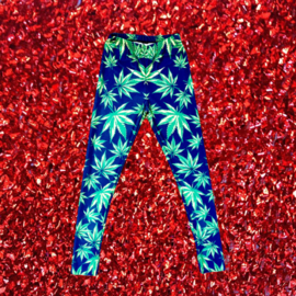 Weed Print Legging