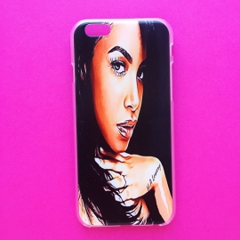 Aaliyah Illustration Phone Case