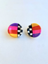 vintage disco earrings