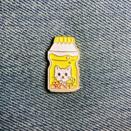 Cat in A Jar Pin