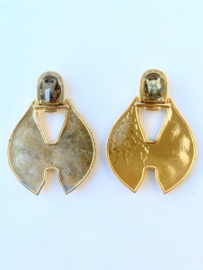 vintage gold earrings
