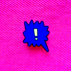 Exclamation Mark Pin