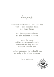 Kaart  'Kompas'