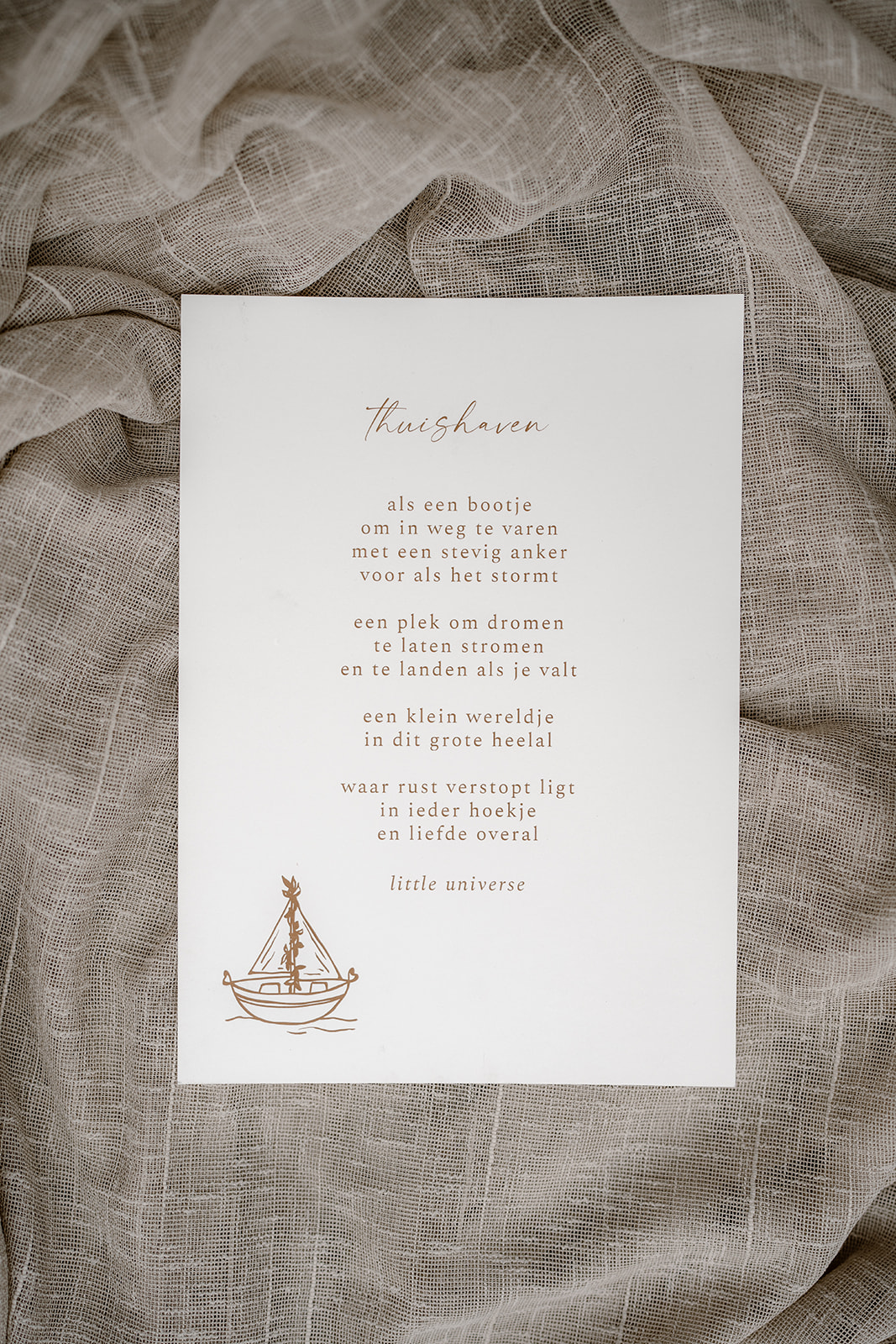 Print A4 'Thuishaven'