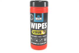 Bison Scrub Wipes / reinigingsdoekjes 40 stuks