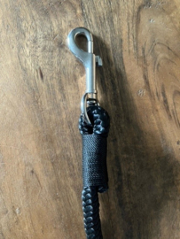 Halstertouw - Simply Black - 2m.