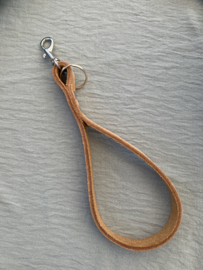Pols Sleutelhanger Leer
