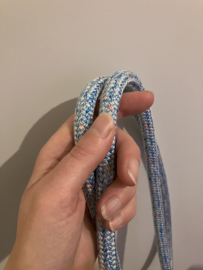 Dubbele Lange Lijnen - 6,5m. - 11mm - Licht blauw