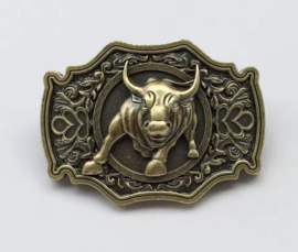 Buckle/Gesp met Stier