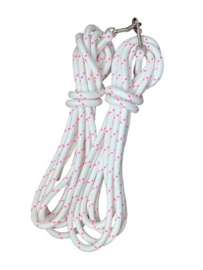 Dubbele lange lijnen 6,5 m -12mm - Roze