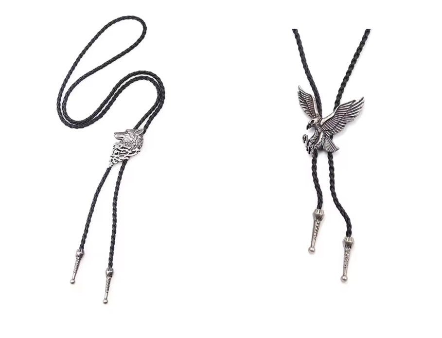Bolo Tie - Wolf/Arend