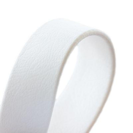 Longeerlijn - Coated Webbing - 8,5m. - wit of licht bruin