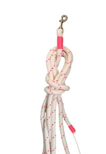 Leadrope 4,5 m -12mm - Roze