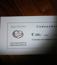 Cadeaubon € 10, € 20 of € 40