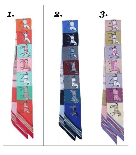 Sjaaltje - Paarden -  diverse kleuren