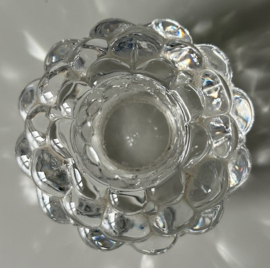 Orrefors waxinehouder Raspberry