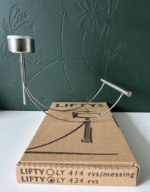 Lifty rvs design kandelaar Sebastiaan Vos