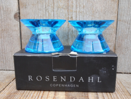 Rosendahl Grand Cru kandelaars turquoise
