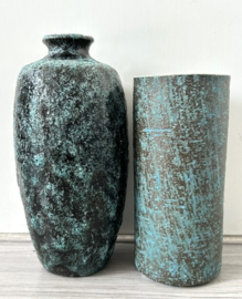 Pieter Groeneveldt vaas turquoise