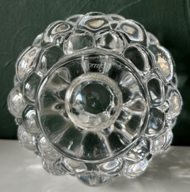 Orrefors waxinehouder Raspberry