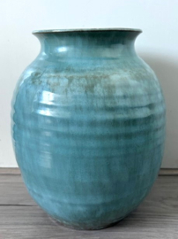 De Sphinx vaas lichtgroen bruin