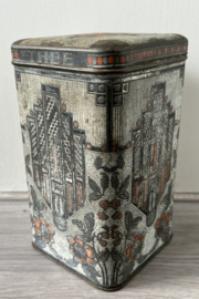 Set Art Deco blikken J. Bekkers & Zoon