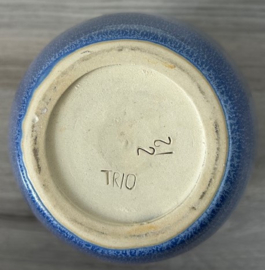 Trio Reuver vaas blauw wit