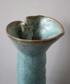 Solifleur vaas zeegroen
