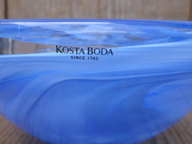Kosta Boda Atoll bowl blauw 17 cm