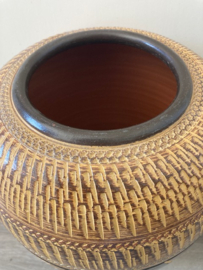 Sawa XL sgraffito vaas handarbeit