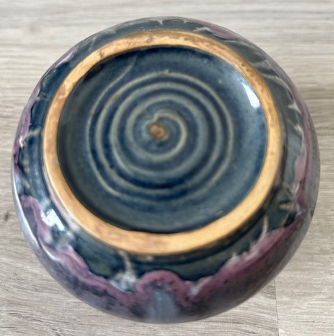 De Sphinx vaasje blauw paars