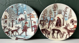 Arabia wandbordje no. 16-1982 A change in generations