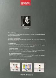 Menu set Galerie waxinehouders