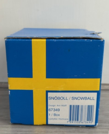 Kosta Boda Snowball waxinehouder 70mm