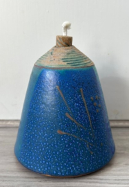 Ed Meissenberg olielampje turquoise blauw