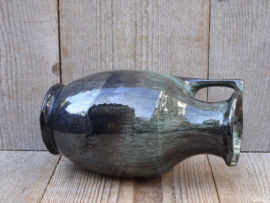 Art Deco vaas groen metaal