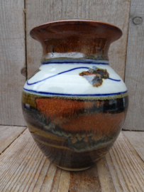 Moonshine Pottery steengoed vaas