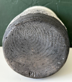 Kees Hoogendam raku dekselpot