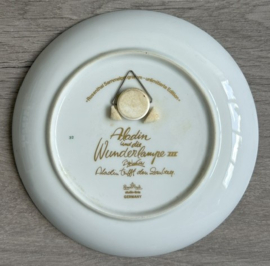 Rosenthal wandbordje Aladin und die Wunderlampe III