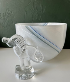 Kosta Boda grote kom Rainbow serie