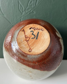 Mobach vaasje zachtgroen rood