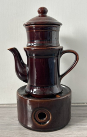 Heisterholz koffiepot met filter en rechaud