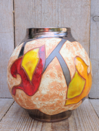 Tri Ushi Ceramics vaas abstract